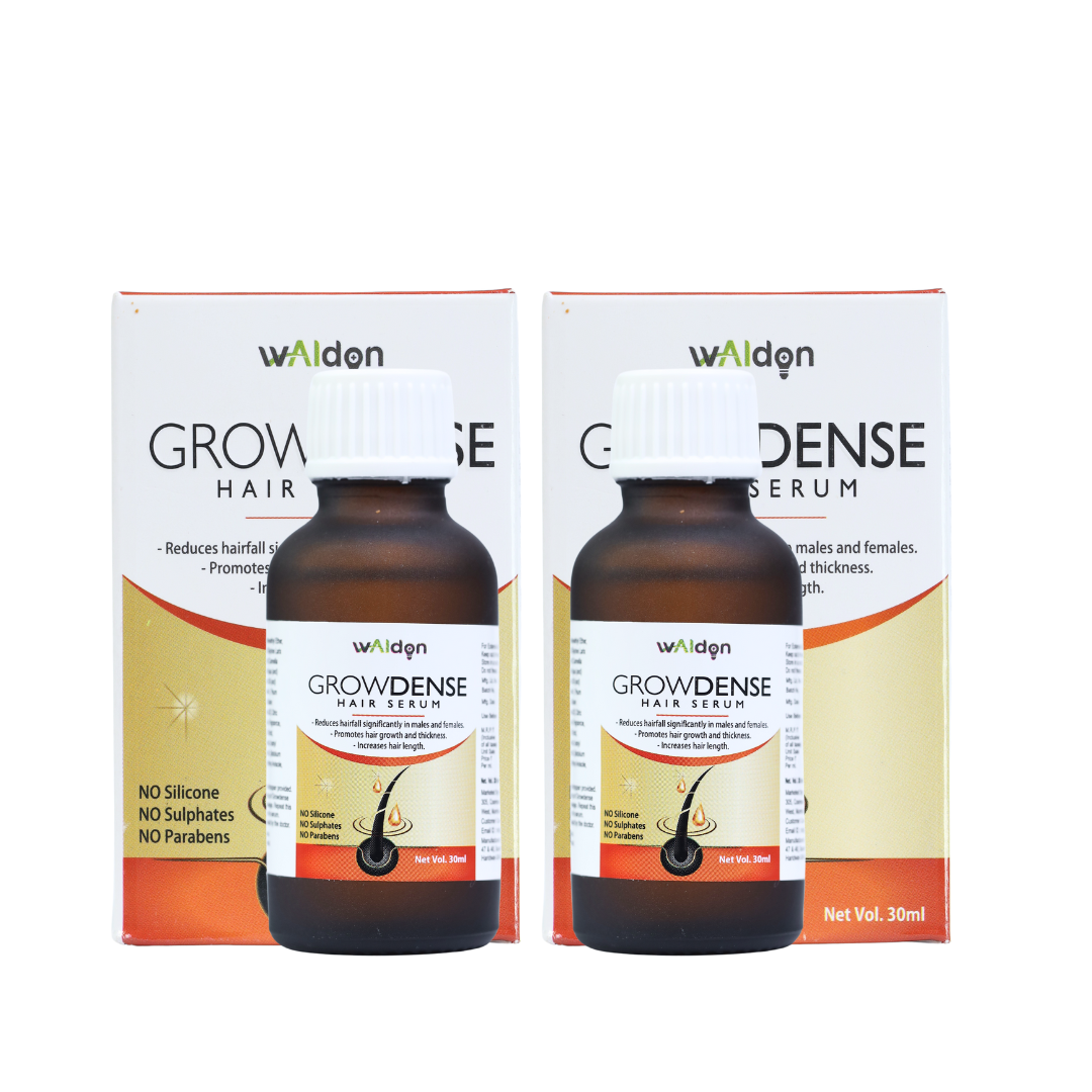 Growdense Hair Serum Twin Pack- 2 Bottles of 30 ml each