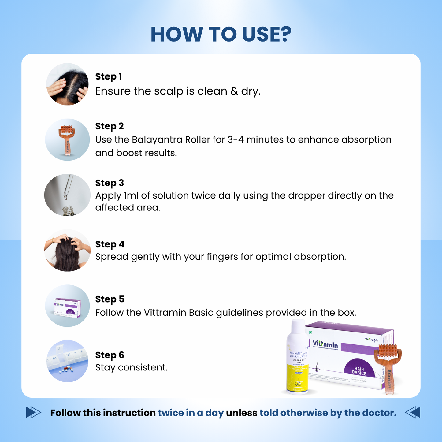 Female Hair Regrowth Kit