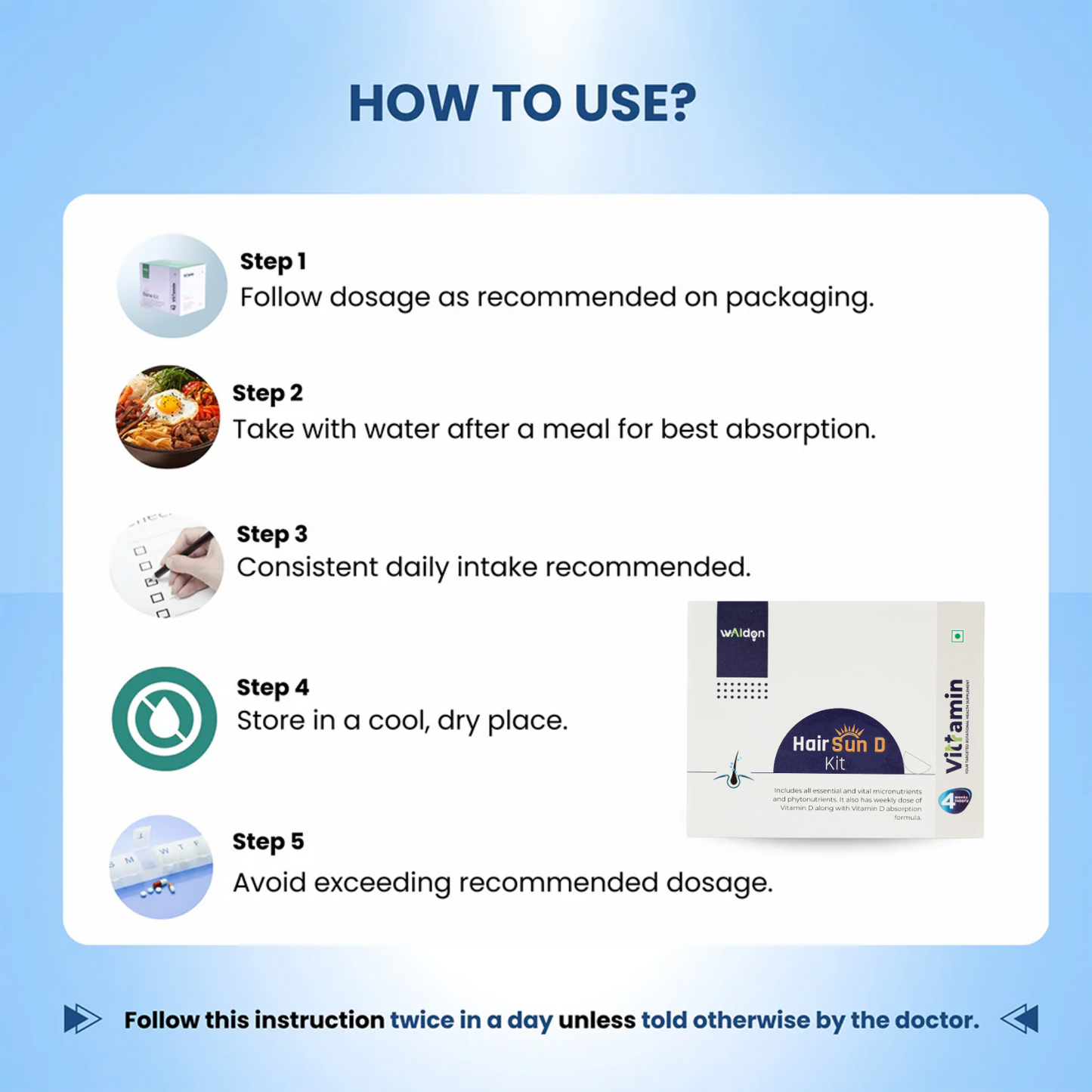 Vittramin Hair Sun D Kit