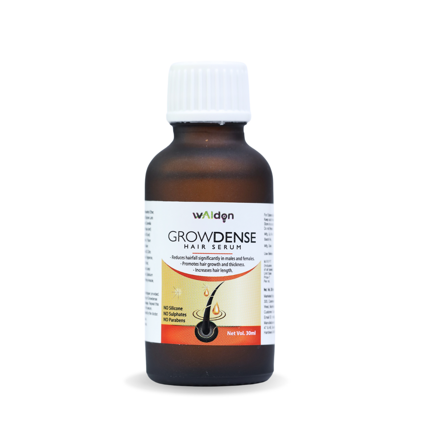 Growdense hair Serum 30 ml WITH 150Rs Balayantra roller