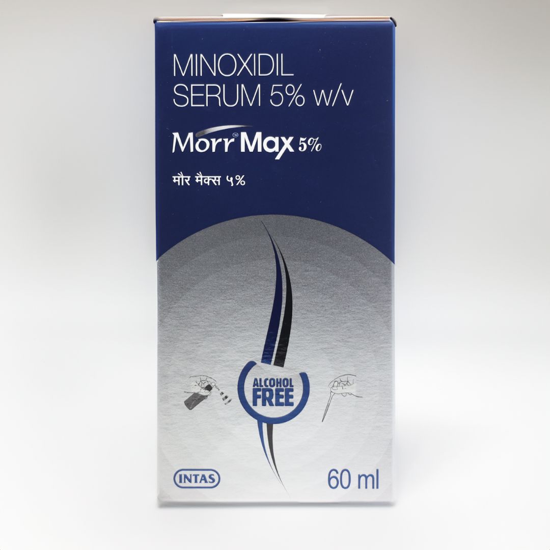 Morr max 5 % alcohol free minoxidil solution
