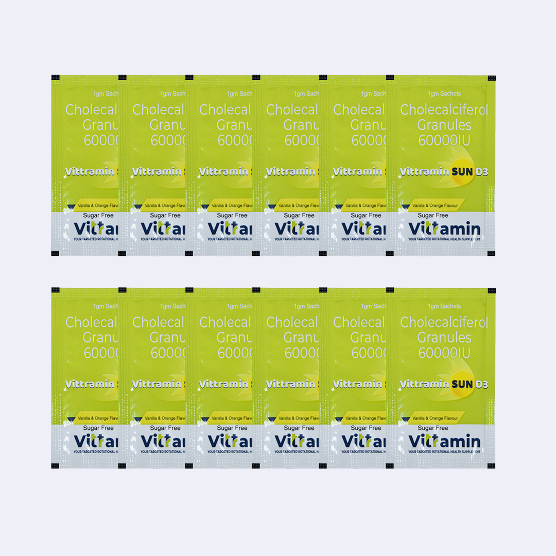 VITTRAMIN D3 KIT for 3 months every Sunday