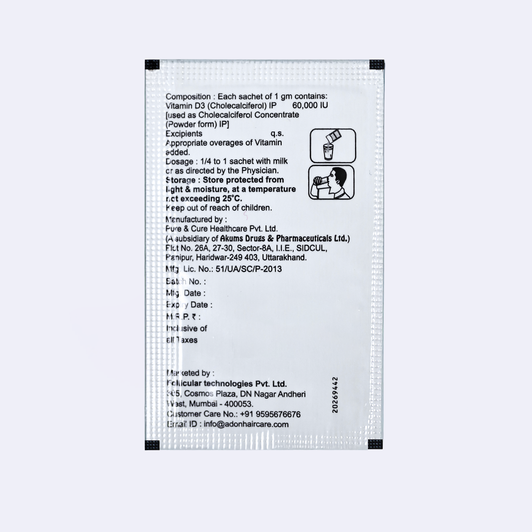 VITTRAMIN D3 KIT for 3 months every Sunday