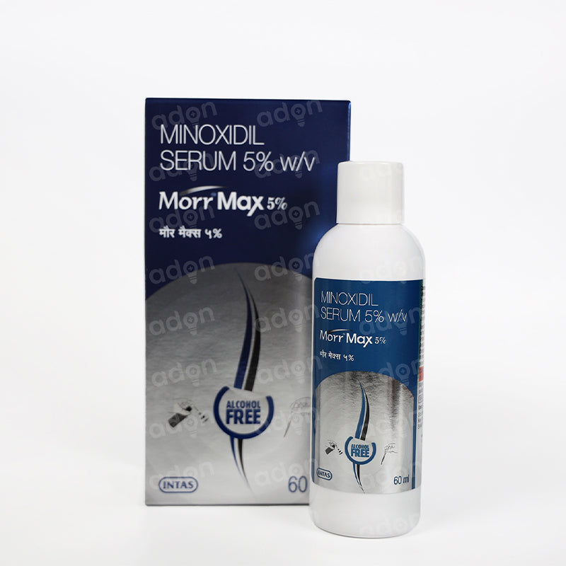 Morr max 5 % alcohol free minoxidil solution