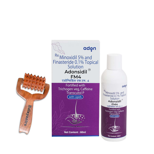 Adonsidil FM4 Solution 60 ml With 150Rs Balayantra roller