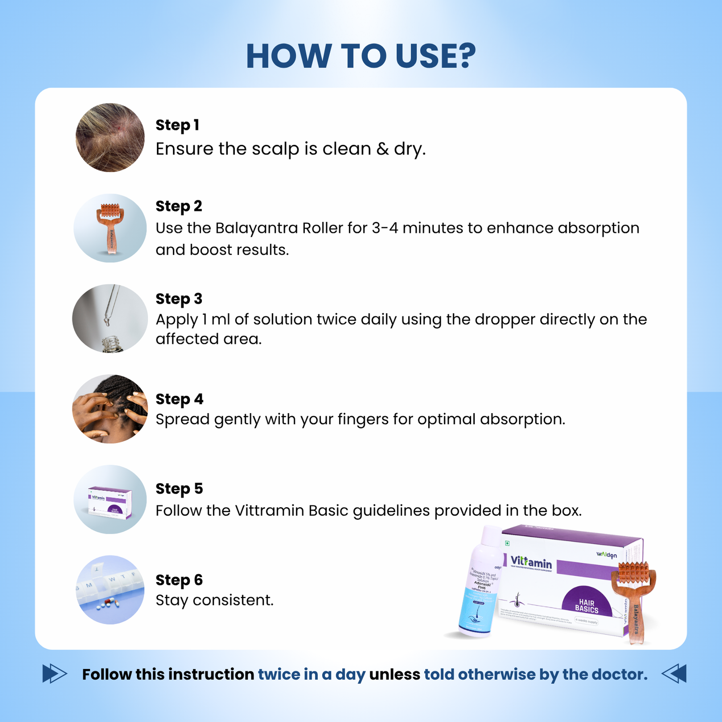Essential ( Pre - Advance ) Hair Regrowth Kit