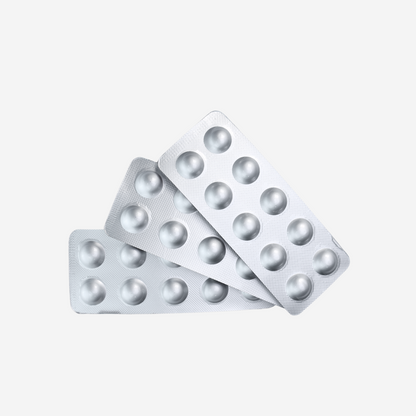 Tab Waidon Tabexidil 2.5mg, 10 tablets per strip, one month supply.