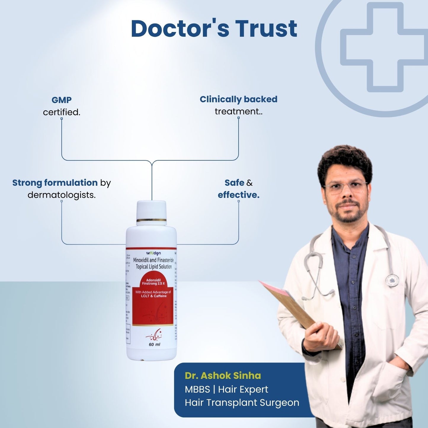 Adonsidil finstrong 2.5x solution | DHT Blocker Solution