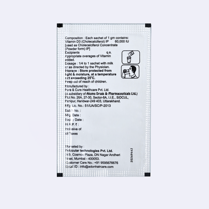 VITTRAMIN D3 KIT for 3 months every Sunday