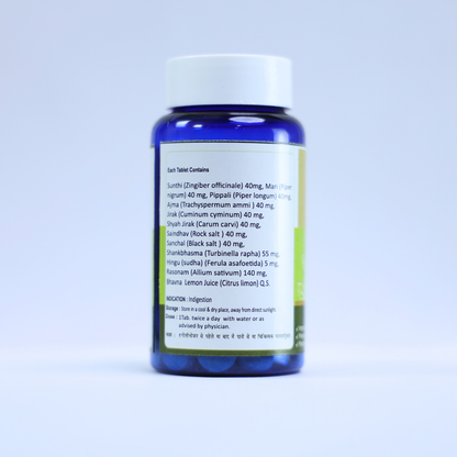 Agnidha Tablets, 60 tablets per bottle, one month supply