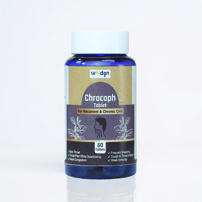 Chrocoph Tablets, 60 tablets per bottle, one month supply