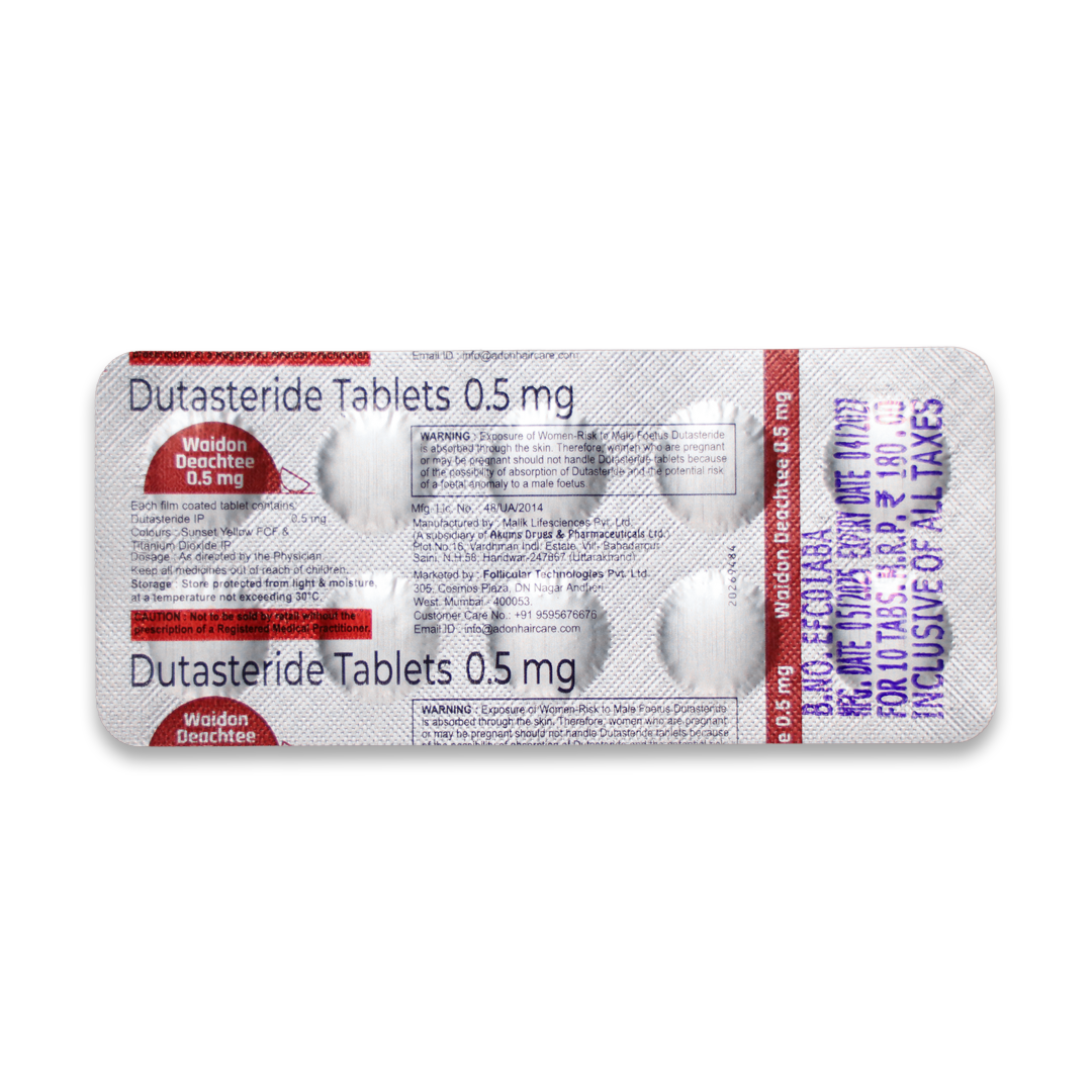 Tab Waidon Deachtee 0.5mg, 10 tablets per strip