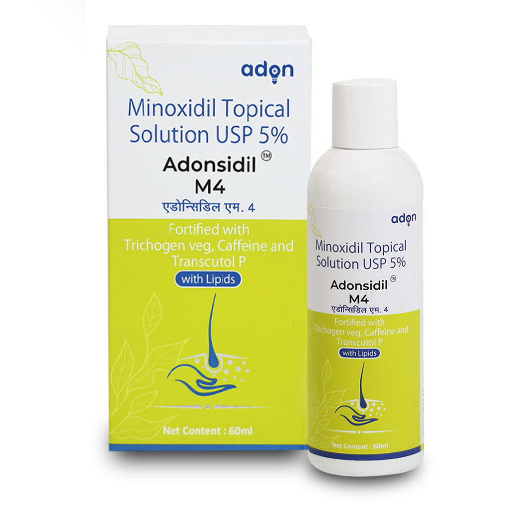 Adonsidil M4 Solution 60 Ml With 150Rs Balayantra roller
