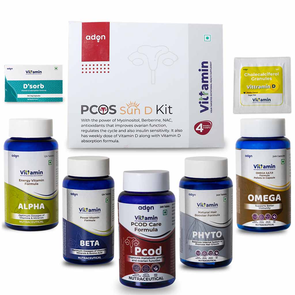 Vittramin PCOS Sun D Kit